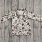 Baby Boy Long Sleeves Dog Duck Camo Zipper Pullover Tops RTS