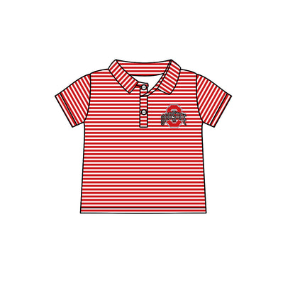 ( Moq 5 each style ) Baby Boy Girl Toddler O Team Bows Sibling Shirt Dress Set