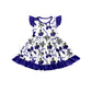 ( Moq 5 each style ) Baby Girl Toddler W Team Bows ‌Sibling Dress Set