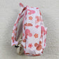 BA0092 Baby Girl Pink Floral Bag Backpack