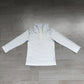 ( No moq ) Preorder Baby Boy Kids Long Sleeves Blue Stripes Zipper Pullover Shirt Clothes