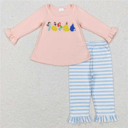 Baby Girl Embroidery Princess Sibling Dress Set Clothes Clothes RTS