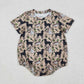 Sibling Boys Infant Short Sleeves Camo Ducks Dogs Summer Bubble Romper RTS