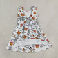 Baby Girls Kids Pumpkins Cartoon Halloween Shorts Dress Yoga Active Clothes RTS