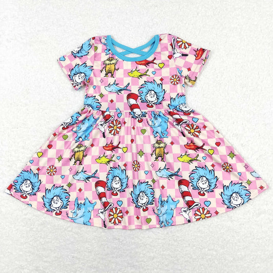 GSD0503 Baby Girl Short Sleeves Dr Reading Summer Dress