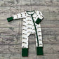 Baby Boys Kids Long Sleeves Fish Zipper Pajamas Romper RTS