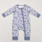 Baby Boy Infant Long Sleeves Fall Camo Zipper Sleeper Romper