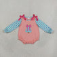 Sibling Baby Girls Kids Long Sleeves Embroidery Bows Tree Romper Set Christmas Clothes RTS