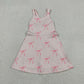Baby Girls Kids Straps Bows Yoga Active Shorts Knee Length Dress RTS