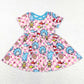 GSD0503 Baby Girl Short Sleeves Dr Reading Summer Dress