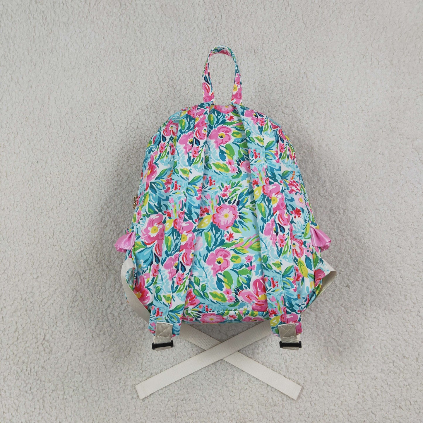 Baby Girls Kids Flower Ruffle Backpack Bags RTS