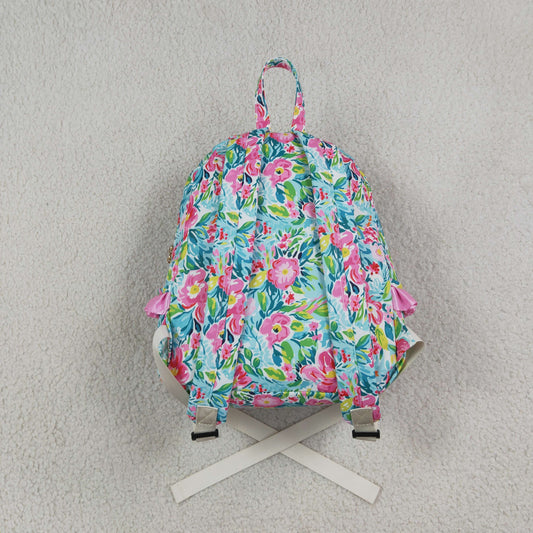 Baby Girls Kids Flower Ruffle Backpack Bags RTS