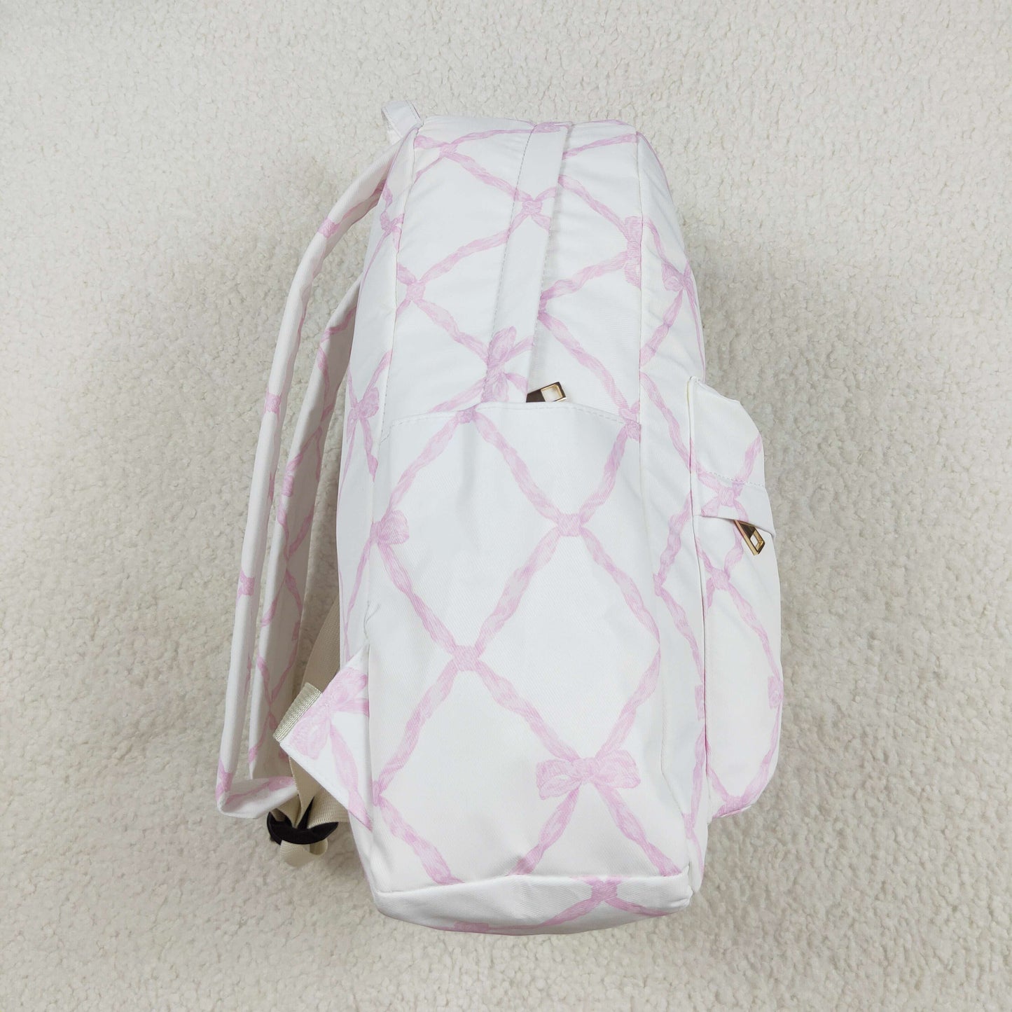 Baby Girl Pink Bows Backpack Bags