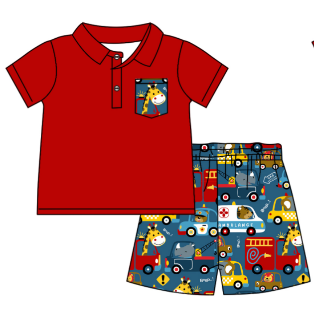 Baby Boy Girl Animals Sibling Matching Dress Romper Clothes Set ( Moq 5 Each style )