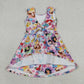 Baby Girls Kids Sleeveless Princess Flower Shorts Knee Length Dress Yoga Clothes  RTS