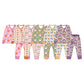 ( Moq 5 Each Style ) Sibling Baby Girls Kids Pumpkins Bows Shirts Pants Sets Pajamas Fall Clothes