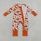 Sibling Baby Boys Boys Kids Long Sleeves Pumpkins Trucks Romper Sets Pajamas Blankets Thanksgiving Clothes RTS