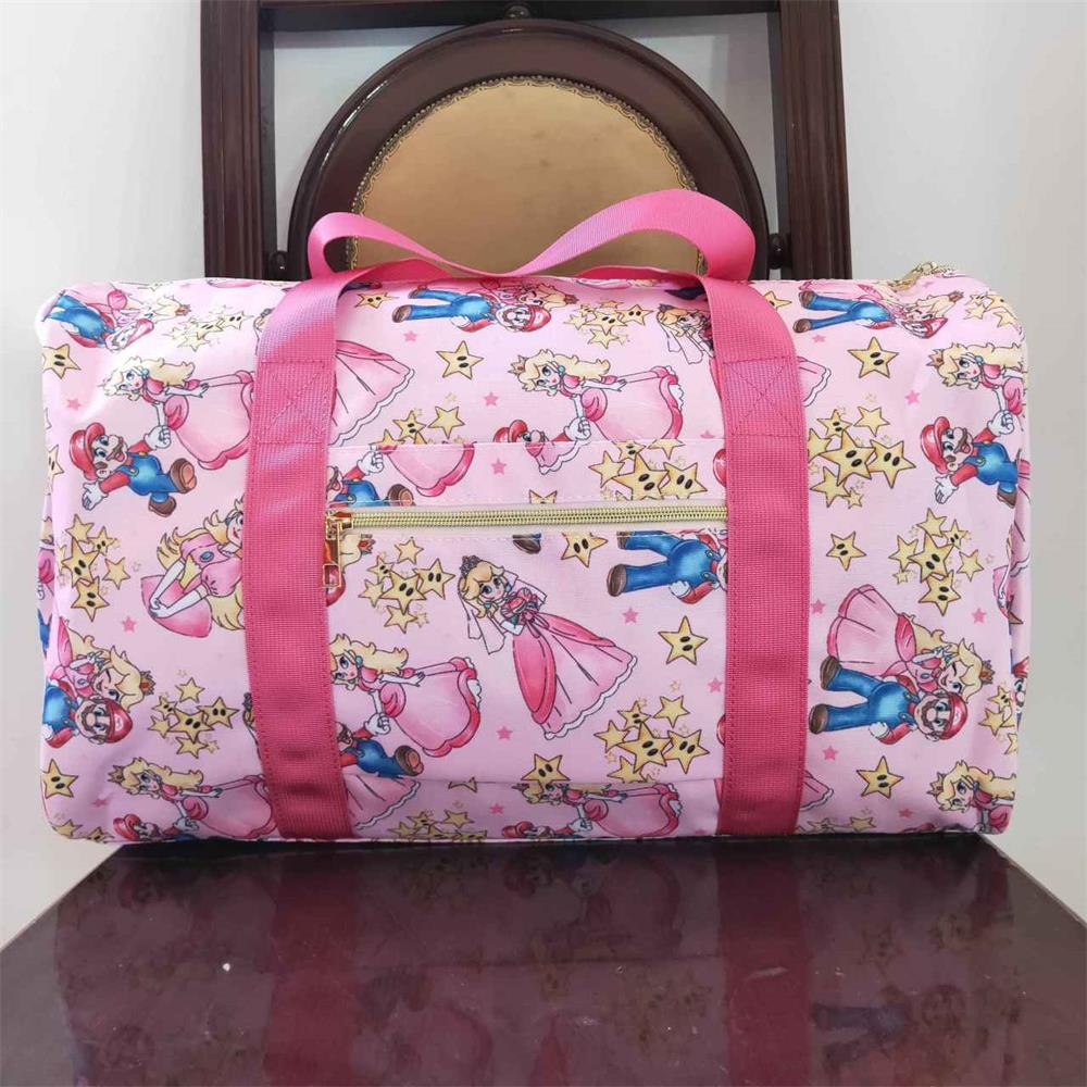 BA0130 Kids Adult Princess Pink Travel Duffle Bag