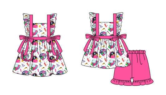 Baby Girl Back To School Sibling Dress Set ( Moq 5 Each Style ) 1.6