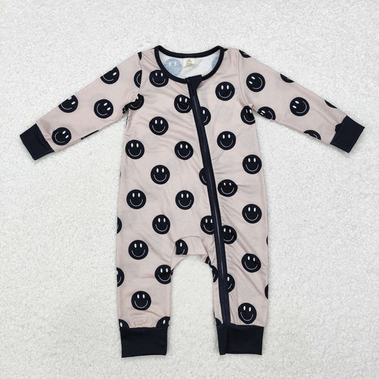 Baby Boy Fall Smile Long Sleeves Romper