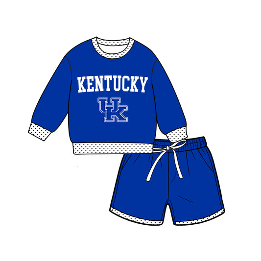 ( Moq 5 ) Baby Girls Kids Long Sleeves Shirt Shorts Team Set Clothes