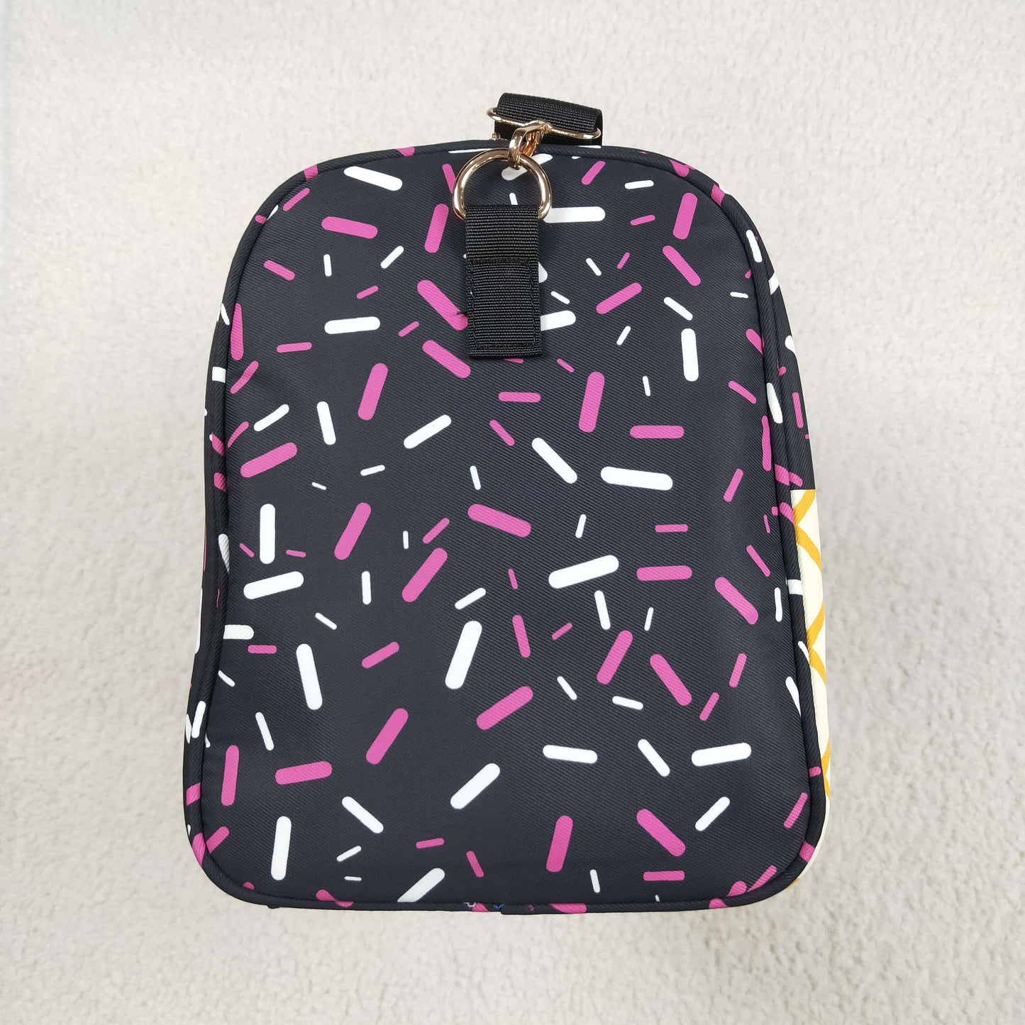 Baby Toddler Kids Adult Plaid Travel Package Black Gym Bags RTS