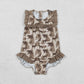 Baby Girls Kids Deer Camo Ruffle One-piece Swimsuit RTS