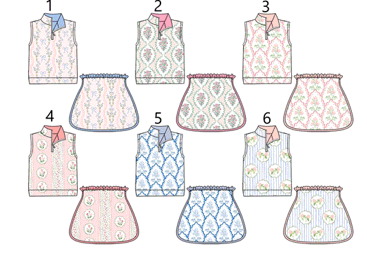 Baby Girl Flower Sibling Shorts Skirt Skort Set ( Moq 5 Each Style ) 1.21