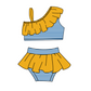 ( Moq 5 Each Style ) Baby Boys Girls Kids Team Sibling Jumpsuits Sets Swimsuits Clothes