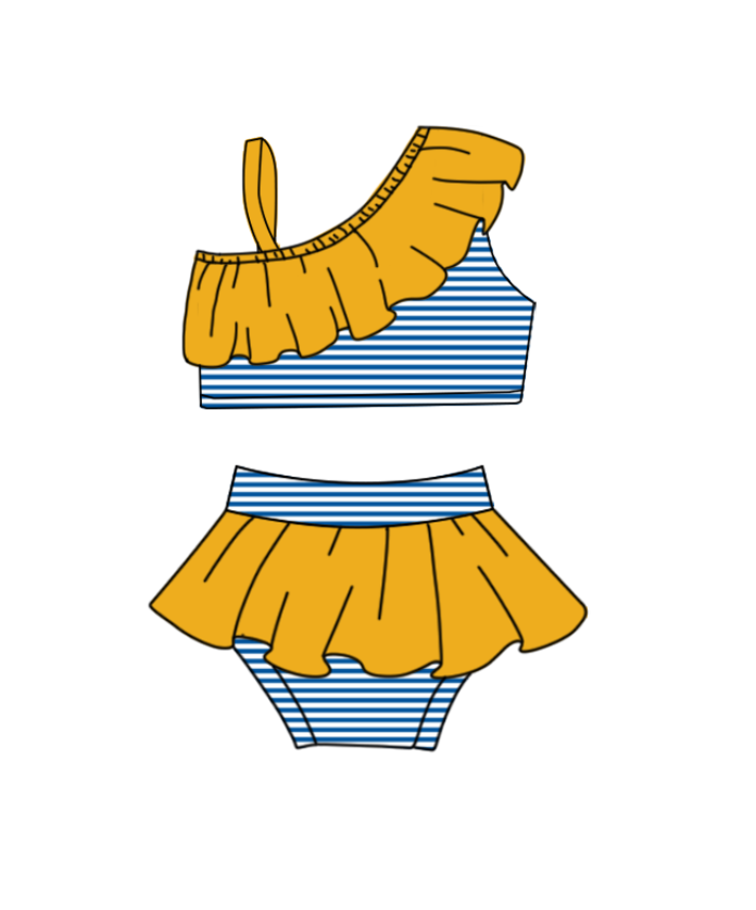 ( Moq 5 Each Style ) Baby Boys Girls Kids Team Sibling Jumpsuits Sets Swimsuits Clothes
