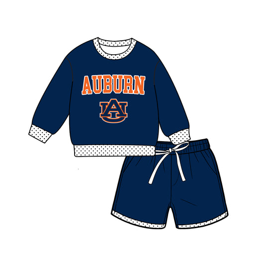 ( Moq 5 ) Baby Girls Kids Long Sleeves Shirt Shorts Team Set Clothes