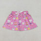 Baby Girls Kids Happy Birthday Yoga Skirt Shorts Skorts Bottoms RTS