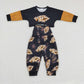 GLP0815 Baby Girl Long Sleeves Tops Happy New Year Jumpsuit Outfit