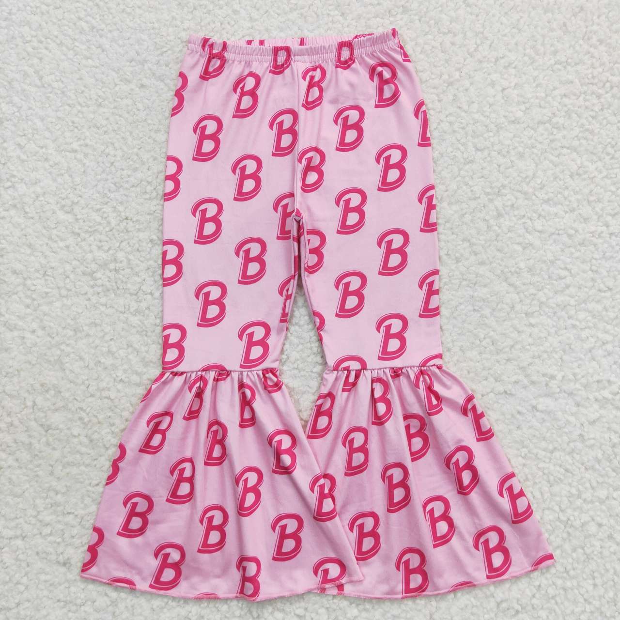 P0306 Baby Girl Pink Doll Bell Pants