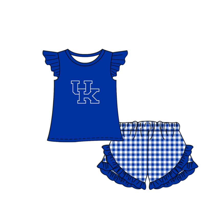( Moq 5 Each Style ) Baby Boys Girls Kids Blue Stripes Team Sibling Rompers Sets
