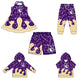 ( Moq 5 each style ) Baby Boy Girl Team N Purple Sibling Dress Shirt Shorts Pants 5.30