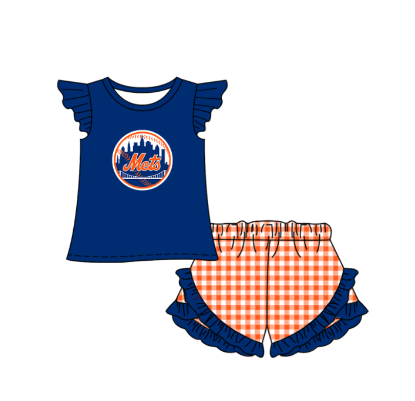 ( Moq 5 Each Style ) Baby Boys Girls Kids Team Sibling Blue Stripes Rompers Sets