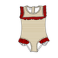 ( Moq 5 Each Style ) Baby Boys Girls Kids Team Sibling Jumpsuits Sets Swimsuits Red Clothes