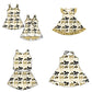 ( Moq 5 each style ) Baby Girl Toddler Team Bows Sibling Dress Set 6.24