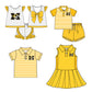 ( Moq 5 each style ) Baby Boy Girl Short Sleeves Team Tiger Sibling Dress Shirt Set 5.5