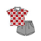 ( Moq 5 Each Style ) Baby Boys Girls Toddler Bows Team Sibling Shorts Dress Sets Clothing