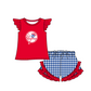( Moq 5 Each Style ) Baby Boys Girls Kids Hats Stripes Team Sibling Rompers Sets