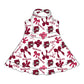 ( Moq 5 each style ) Baby Boy Girl Cat Team Cheer Sibling Shirt Bows Jumpsuit Dress Set 7.29