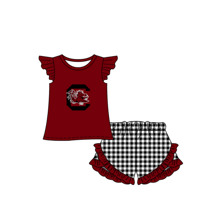 ( Moq 5 Each Style ) Baby Boys Girls Kids Chicken Stripes Team Sibling Rompers Sets