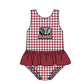 ( Moq 5 Each Style ) Baby Boys Girls Elephant Sibling Team Sets Swimsuits Football Clothes