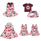 ( Moq 5 each style ) Baby Girl M Bows Sibling Dress Set 5.14
