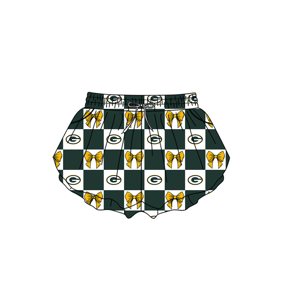 ( Moq 5 Each Style ) Baby Boys Girls Toddler Bows Team Sibling Shorts Dress Shirt Set Clothes