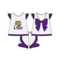 ( Moq 5 Each Style ) Baby Boys Girls Toddler Tiger Sibling Shirts Sets Team Purple Clothing