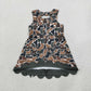 Baby Girls Kids Brown Green Camo Bows Shorts Scallop Dress Yoga Active Clothes RTS