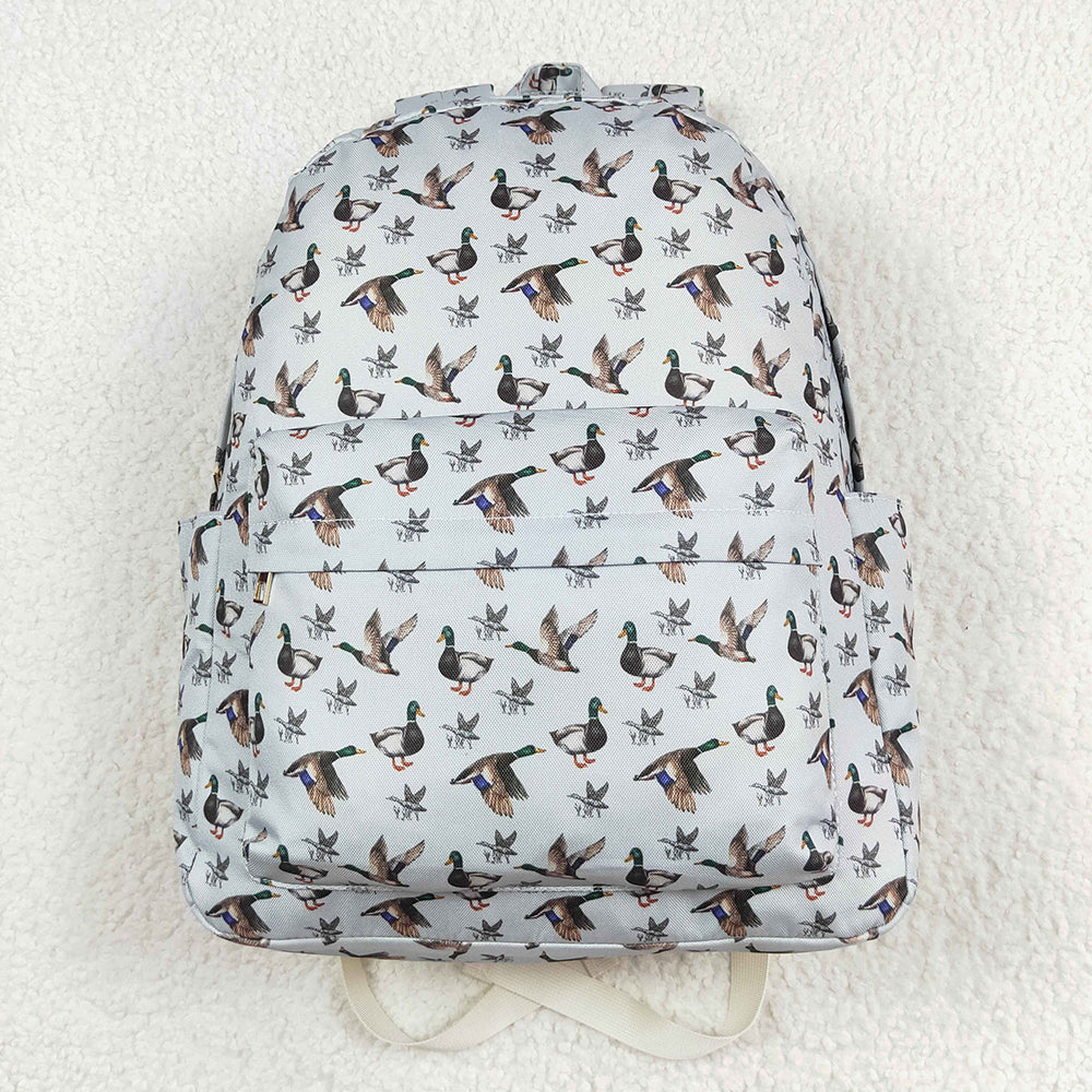 Baby Kids Ducks Hunting Sibling Backpack Back Bags